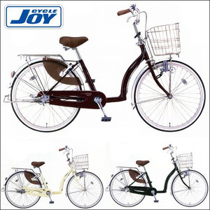 61-4-2)ママチャリ自転車　ミヤタ　ラックル　26インチ　低床婦人車　かご付き　3段変速　.jpg